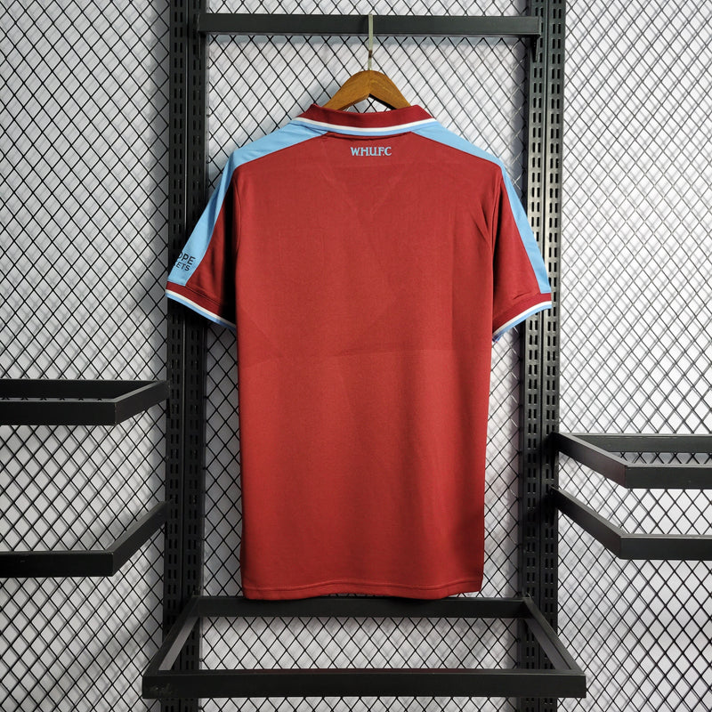 CAMISA DO WEST HAM 21/22 AMARELOVERMELHO