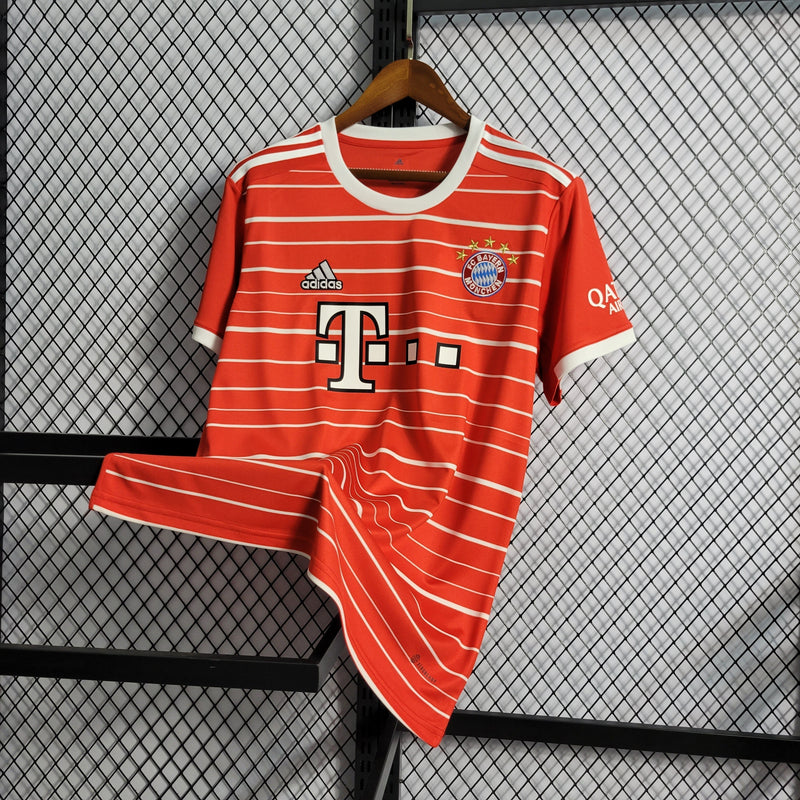 CAMISA DO BAYERN MUNCHEM 22/23 VERMELHO