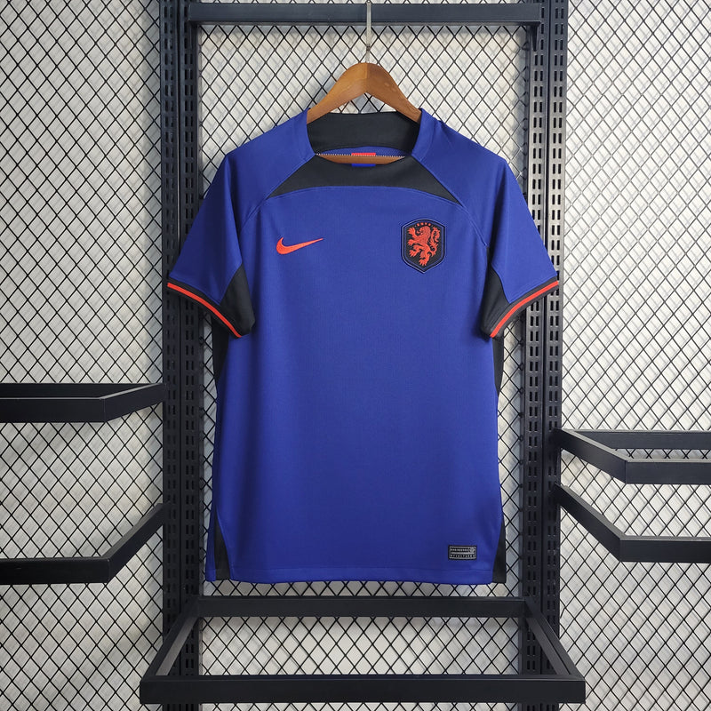 CAMISA DA SELEÇÃO DA HOLANDA 22/23 AZUL