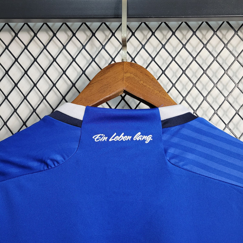 CAMISA DO SHALKE 04 23/24 AZUL