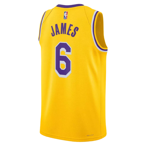 Regata Los Angeles Lakers- LeBron James 2022/23 Swingman Jersey - Amarela