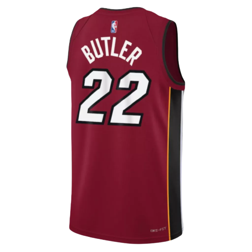 Regata Miami Heat -Jimmy Butler - 2022/23 Swingman Jersey - Vermelha